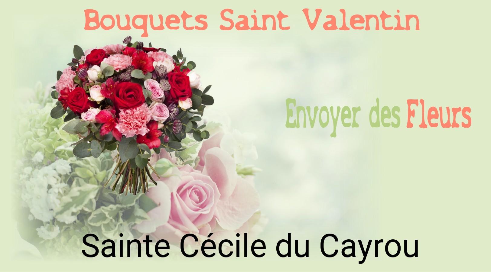 Roses de Saint-Valentin livrées à Sainte-Cécile-du-Cayrou